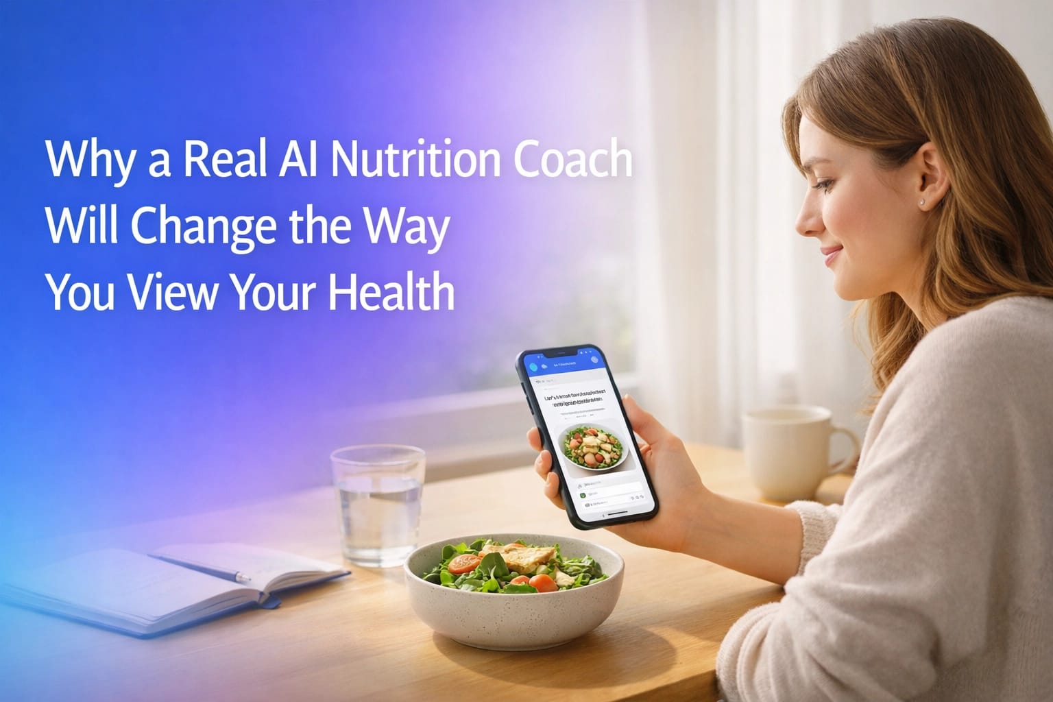 AI nutrition coach helping with health decisions