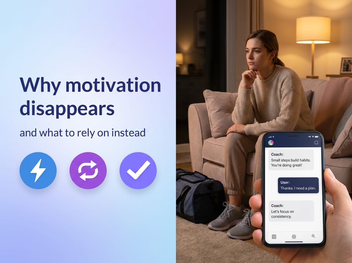 Why Motivation Disappears (and What to Rely on Instead)