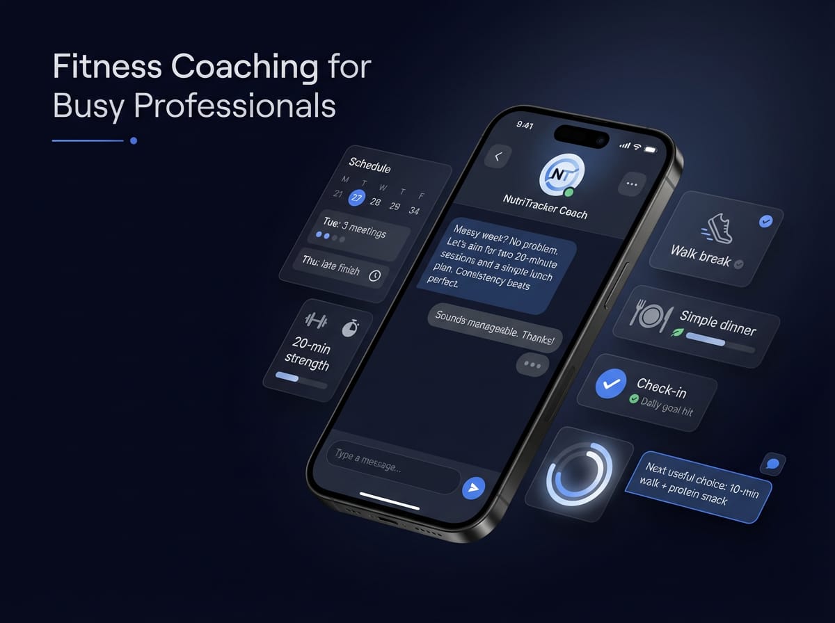 Fitness Coaching for Busy Professionals: How to Stay Consistent When Life Gets Messy