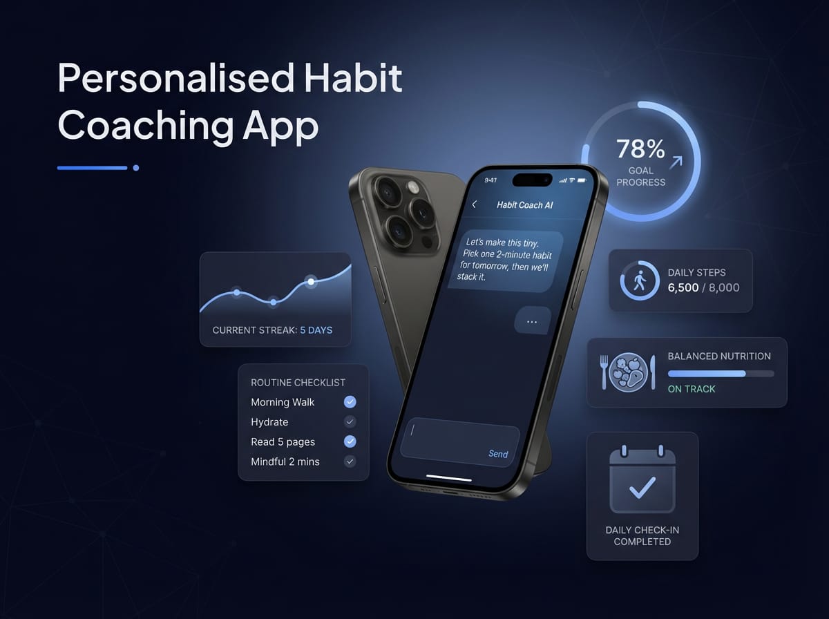 Personalised Habit Coaching App: How to Build Routines That Actually Stick
