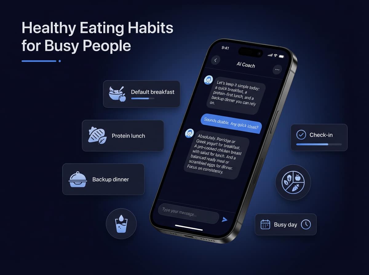 Healthy Eating Habits for Busy People: Simple Defaults That Work