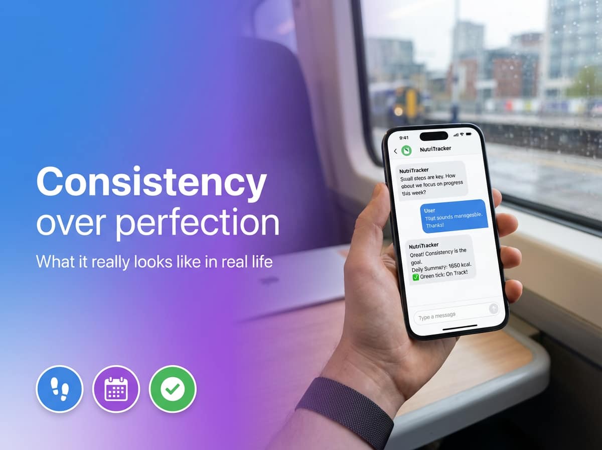 Consistency over perfection in fitness — building habits that last